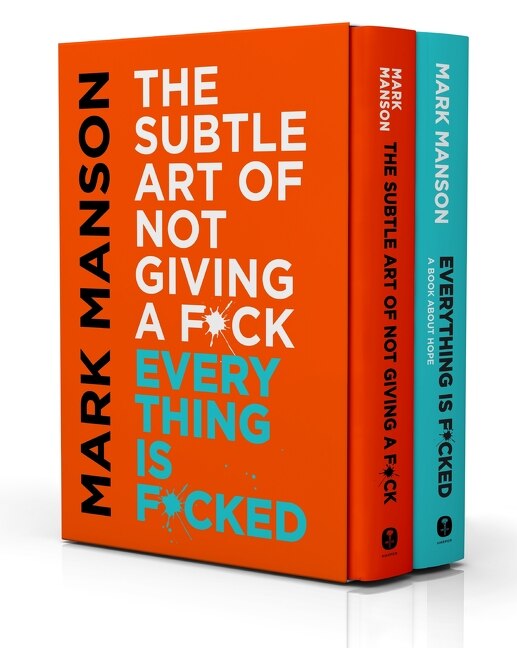 The Subtle Art of Not Giving a F*ck / Everything Is F*cked Box Set by Mark Manson, Hardcover | Indigo Chapters