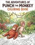 The Adventures of Punch the Monkey Coloring Book for Adults and Kids by Rowan Rivers, Paperback | Indigo Chapters