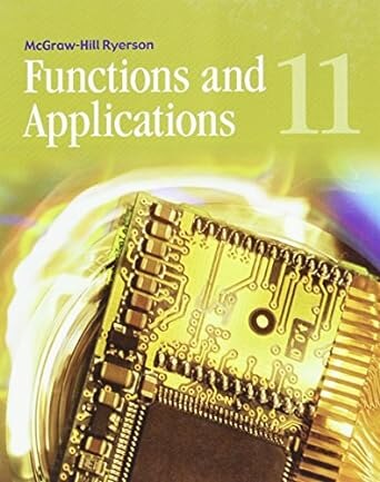 Functions And Applications 11 Student Book by Wayne Erdman, Hardcover | Indigo Chapters