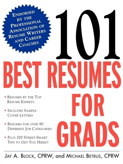 101 Best Resumes for Grads by Jay a Block, Paperback | Indigo Chapters