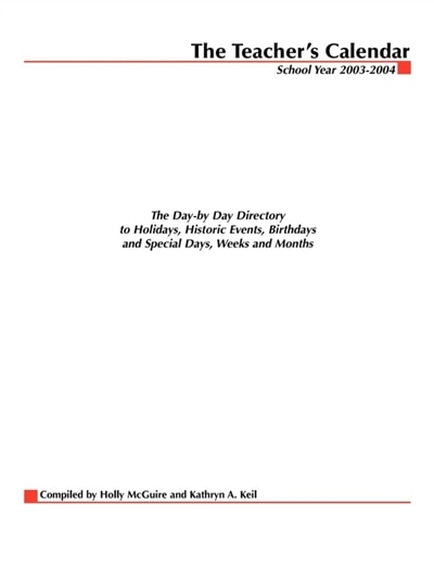 The Teacher's Calendar by Editors Of Chase's, Paperback | Indigo Chapters