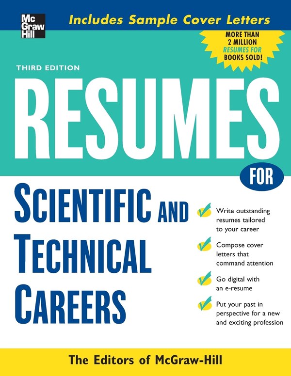 Resumes for Scientific and Technical Careers by Mcgraw Hill, Paperback | Indigo Chapters