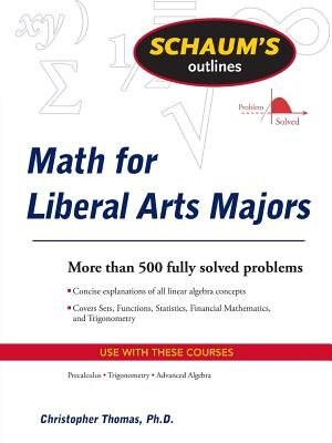 Math for Liberal Arts Majors by Christopher Thomas, Paperback | Indigo Chapters