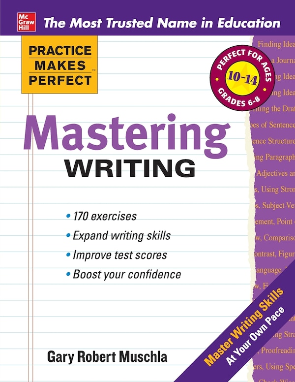 Mastering Writing by Gary Robert Muschla, Paperback | Indigo Chapters