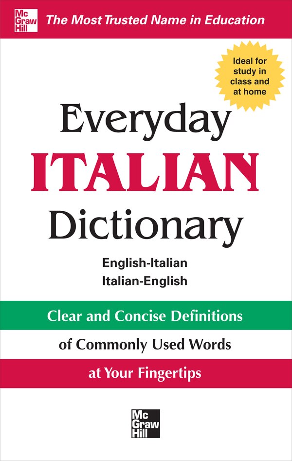 Everyday Italian Dictionary by Collins Collins, Paperback | Indigo Chapters