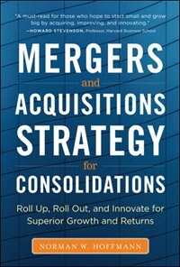 M&A Strgy Fr Consoldtns by Norman Hoffmann, Perfect | Indigo Chapters