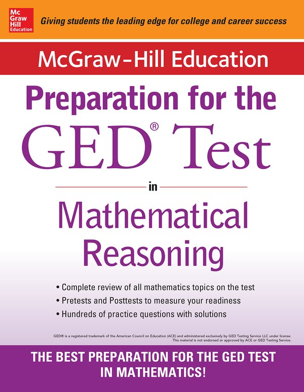 McGraw-Hill Education Strategies for the GED Test in Mathematical Reasoning by Mcgraw Hill, Paperback | Indigo Chapters