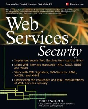 Web Services Security by Mark O'Neill, Paperback | Indigo Chapters