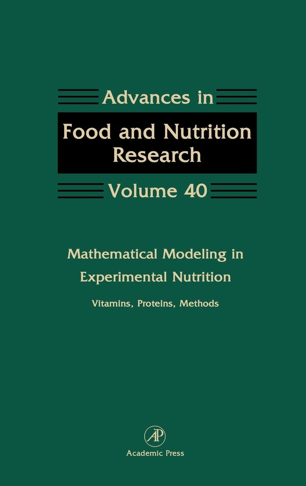 Mathematical Modeling in Experimental Nutrition by Steve Taylor, Hardcover | Indigo Chapters