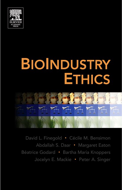Bioindustry Ethics by David L. Finegold, Paperback | Indigo Chapters