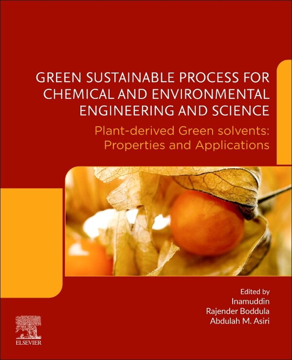 Green Sustainable Process For Chemical And Environmental Engineering And Science by Dr. Inamuddin, Paperback | Indigo Chapters