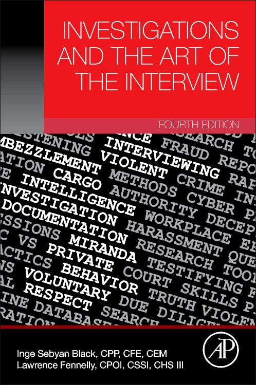 Investigations And The Art Of The Interview by Inge Sebyan Black, Paperback | Indigo Chapters