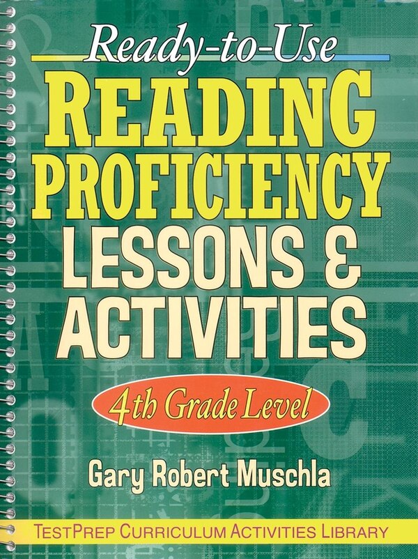 Ready-to-Use Reading Proficiency Lessons & Activities by Gary R. Muschla, Paperback | Indigo Chapters