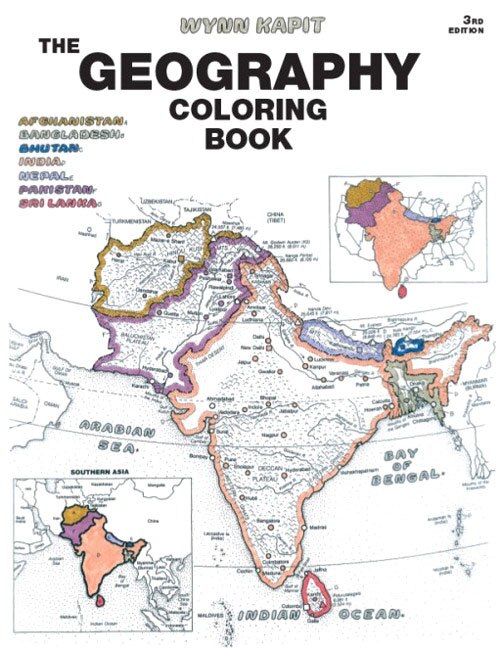 Geography Coloring Book by Wynn Kapit, Paperback | Indigo Chapters