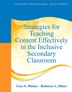 Strategies For Teaching Content Effectively In The Inclusive Secondary Classroom by Lisa Dieker, Paperback | Indigo Chapters