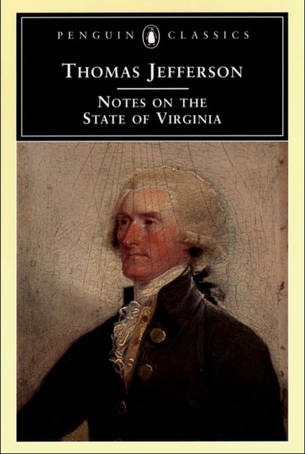 Notes On The State Of Virginia by Thomas Jefferson, Paperback | Indigo Chapters