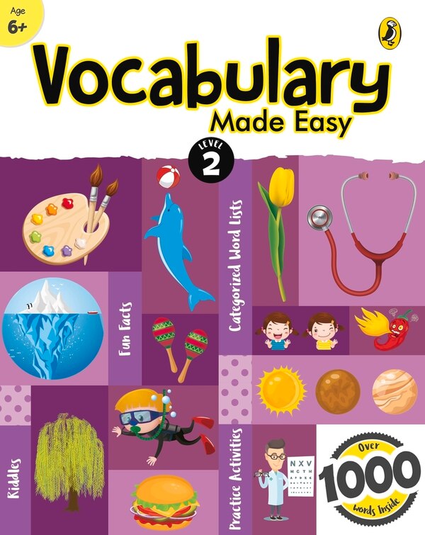 Vocabulary Made Easy Level 2: Fun Interactive English Vocab Builder Activity & Practice Book With Pictures For Kids 6+ Collection Of by Sonia Mehta