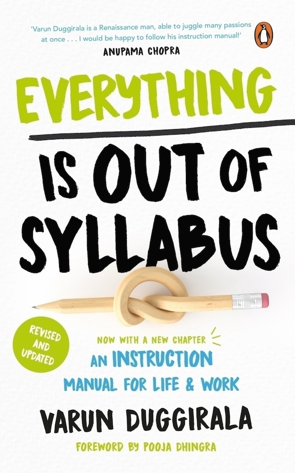 Everything Is Out Of Syllabus by Varun Duggirala, Paperback | Indigo Chapters