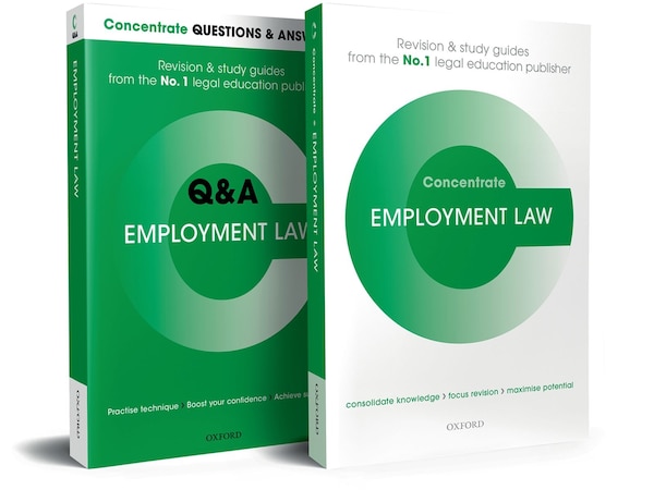 Employment Law Revision Concentrate Pack by Roseanne Russell, Paperback | Indigo Chapters