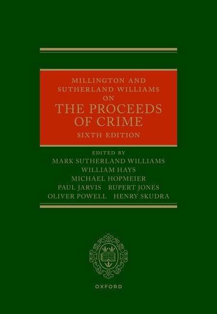 Millington and Sutherland Williams on the Proceeds of Crime by Mark Sutherland Williams, Hardcover | Indigo Chapters