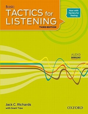 Tactics for Listening: Basic Tactics for Listening Student Book 1 by Jack C. Richards, Paperback | Indigo Chapters