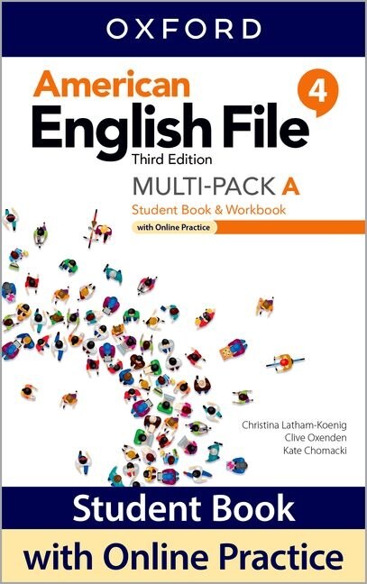 American English File: Level 4 Student Book/Workbook Multi-Pack A with Online Practice by Christina Latham-Koenig, Book & Toy | Indigo Chapters