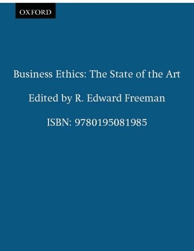 Business Ethics by R. Edward Freeman, Paperback | Indigo Chapters