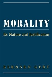 Morality by Bernard Gert, Paperback | Indigo Chapters