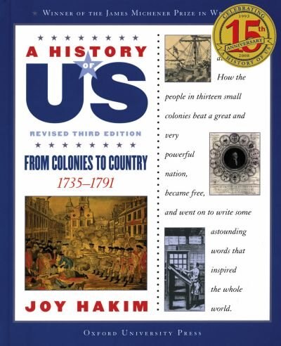 A History of US: Vol 3 From Colonies to Country by Joy Hakim, Paperback | Indigo Chapters