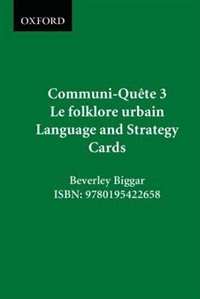 Urban Legends - Language and Strategy Cards by Irene Bernard, Boxed Set/Slip Case/Casebound | Indigo Chapters