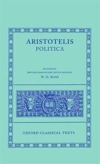 Aristotle Politica by David Ross, Hardcover | Indigo Chapters