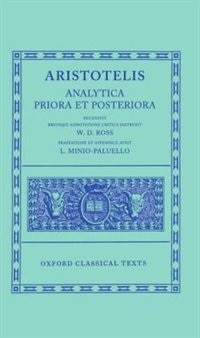 Aristotle Analytica Priora et Posteriora by David Ross, Hardcover | Indigo Chapters