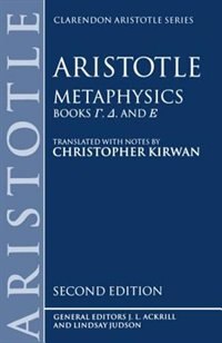 Metaphysics: Books gamma delta and epsilon by Aristotle, Paperback | Indigo Chapters