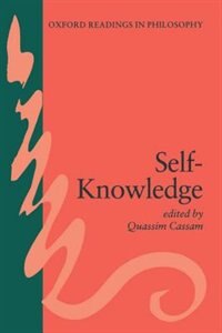 Self-Knowledge by Quassim Cassam, Paperback | Indigo Chapters