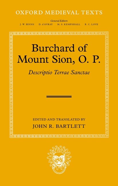 Burchard of Mount Sion O. P. by John R. Bartlett, Hardcover | Indigo Chapters