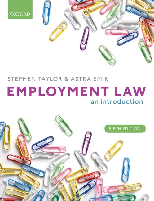 Employment Law by Stephen Taylor, Paperback | Indigo Chapters