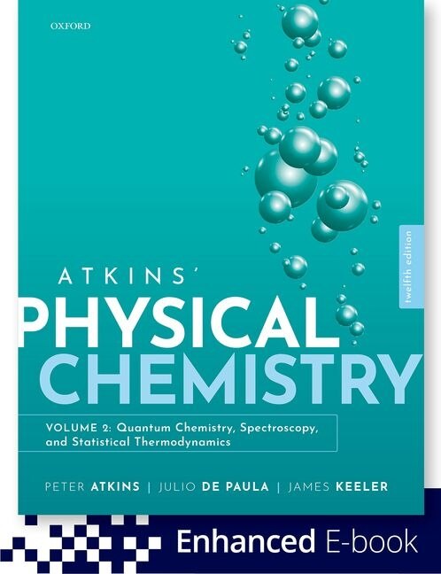 ATKINS PHYSICAL CHEMISTRY V2 12E by Peter Atkins, Paperback | Indigo Chapters