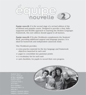 équipe Nouvelle: 2 En Plus Workbook by Danièle Bourdais, Paperback | Indigo Chapters