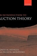 An Introduction To Auction Theory by Flavio M. Menezes, Hardcover | Indigo Chapters
