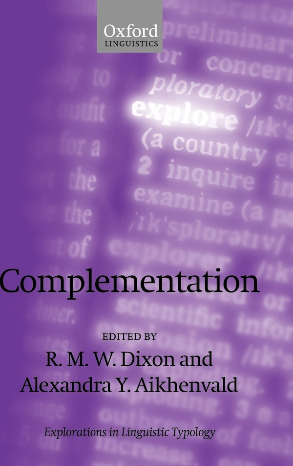 Complementation by R.m.w. Dixon, Hardcover | Indigo Chapters