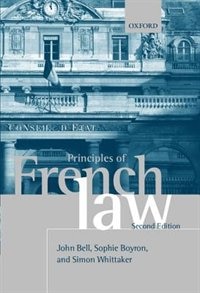 Principles of French Law by John Bell, Hardcover | Indigo Chapters