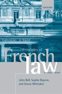 Principles of French Law by John Bell, Paperback | Indigo Chapters