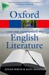 The Concise Oxford Companion to English Literature by Dinah Birch, Paperback | Indigo Chapters