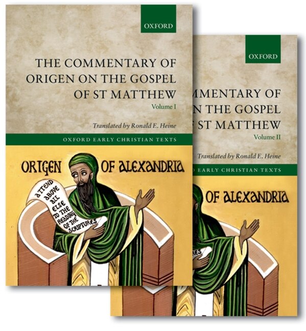 The Commentary of Origen on the Gospel of St Matthew Pk by Ronald E. Heine, Paperback | Indigo Chapters