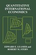 Quantitative International Economics by Edward E Leamer, Paperback | Indigo Chapters