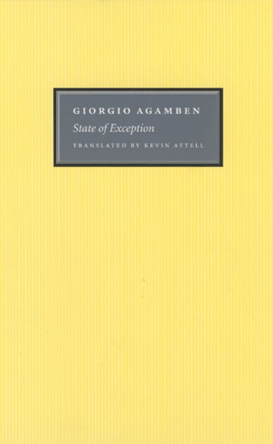 State Of Exception by Giorgio Agamben, Paperback | Indigo Chapters