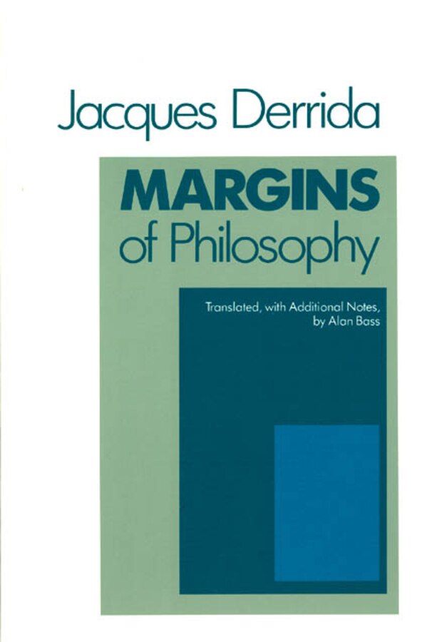 Margins Of Philosophy by Jacques Derrida, Paperback | Indigo Chapters