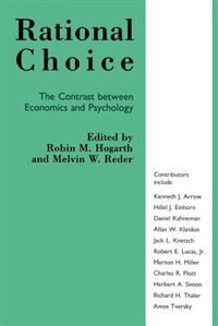 Rational Choice by Robin M. Hogarth, Paperback | Indigo Chapters