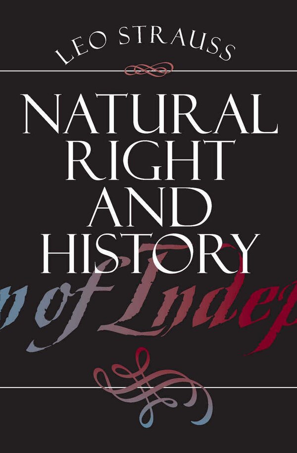 Natural Right and History by Leo Strauss, Paperback | Indigo Chapters