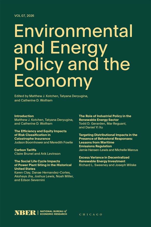 Environmental and Energy Policy and the Economy by Matthew J. Kotchen, Paperback | Indigo Chapters